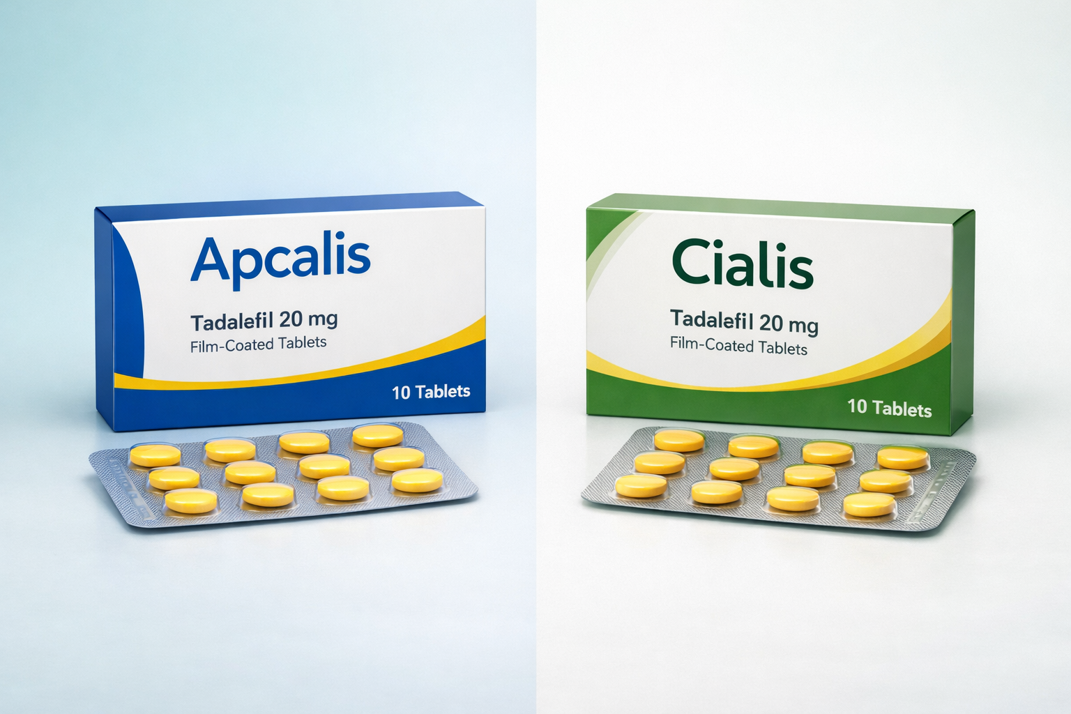 Apcalis vs Cialis